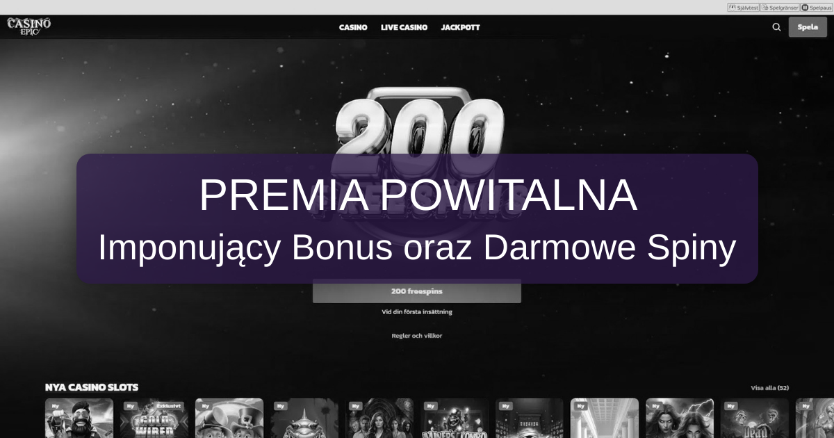 Casino Epic: poker na żywo i gry z krupierem